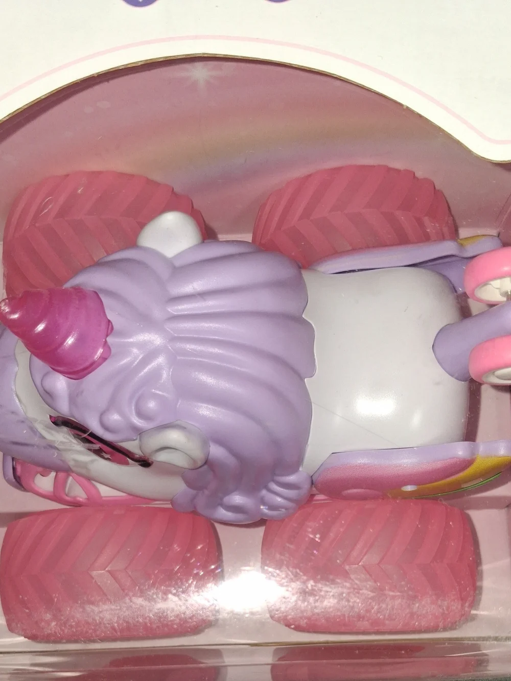 Unbranded Pink & Purple Unicorn Monster Truck Toy